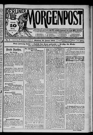 Berliner Morgenpost vom 10.01.1900
