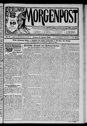 Berliner Morgenpost on Jan 12, 1900