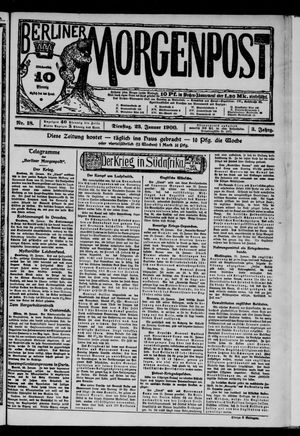 Berliner Morgenpost on Jan 23, 1900
