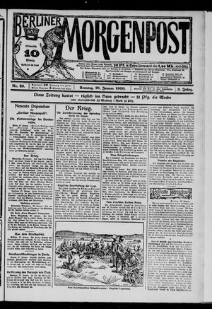 Berliner Morgenpost on Jan 28, 1900