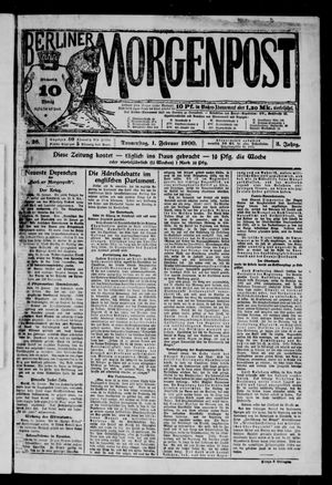 Berliner Morgenpost vom 01.02.1900