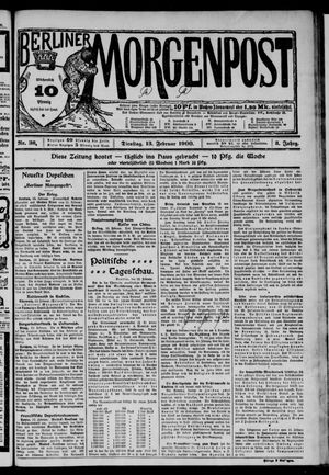 Berliner Morgenpost vom 13.02.1900