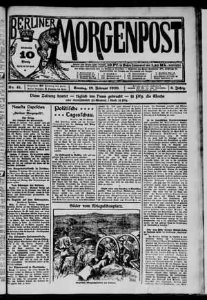 Berliner Morgenpost vom 18.02.1900