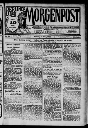 Berliner Morgenpost on Mar 4, 1900