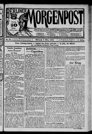 Berliner Morgenpost vom 07.03.1900