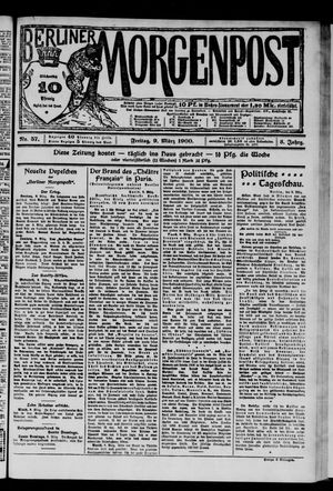 Berliner Morgenpost vom 09.03.1900