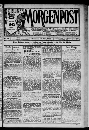 Berliner Morgenpost on Mar 10, 1900