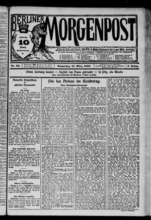 Berliner Morgenpost vom 15.03.1900