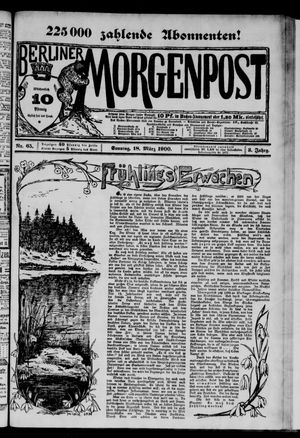 Berliner Morgenpost on Mar 18, 1900