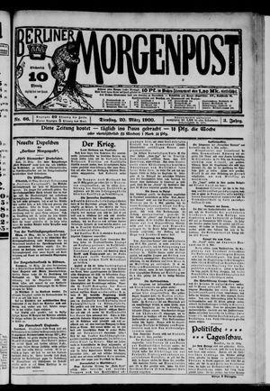 Berliner Morgenpost vom 20.03.1900
