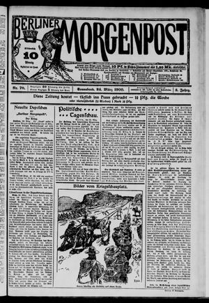 Berliner Morgenpost vom 24.03.1900