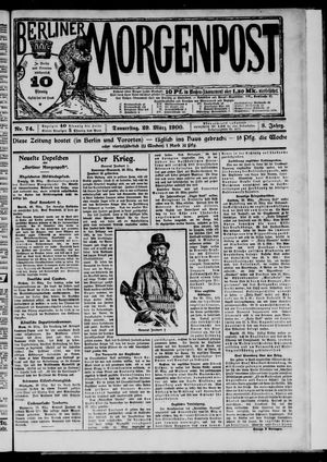Berliner Morgenpost vom 29.03.1900