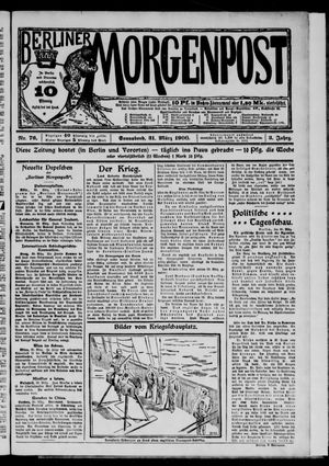 Berliner Morgenpost on Mar 31, 1900