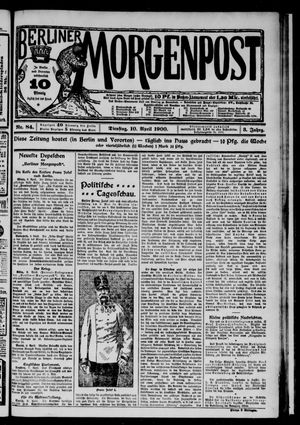 Berliner Morgenpost vom 10.04.1900