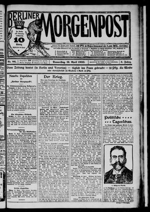 Berliner Morgenpost vom 12.04.1900