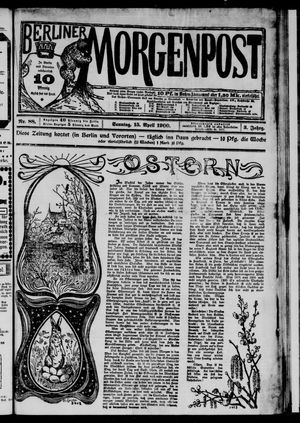 Berliner Morgenpost vom 15.04.1900