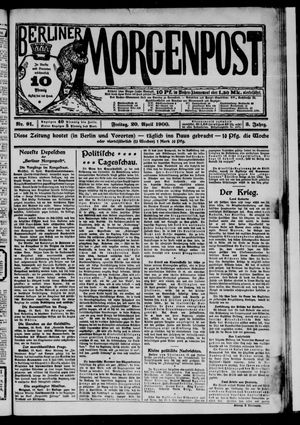 Berliner Morgenpost vom 20.04.1900