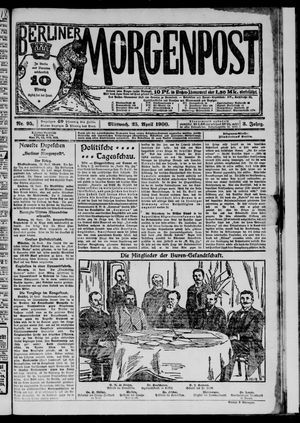 Berliner Morgenpost vom 25.04.1900