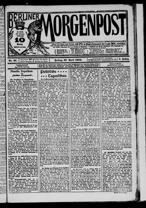 Berliner Morgenpost vom 27.04.1900