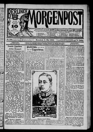 Berliner Morgenpost on May 5, 1900