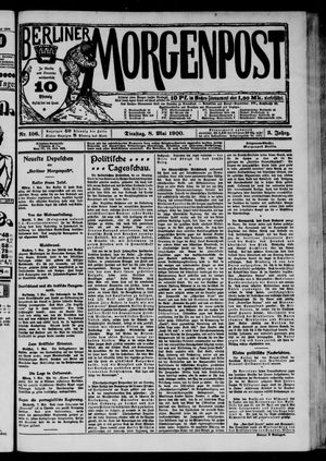 Berliner Morgenpost vom 08.05.1900
