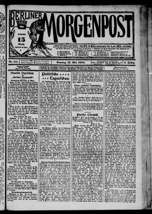 Berliner Morgenpost vom 13.05.1900