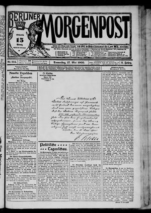 Berliner Morgenpost vom 17.05.1900