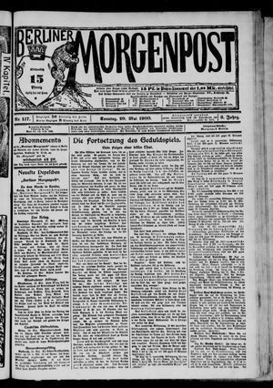 Berliner Morgenpost on May 20, 1900