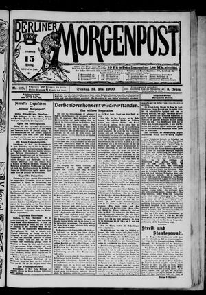Berliner Morgenpost vom 22.05.1900