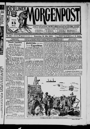 Berliner Morgenpost vom 31.05.1900