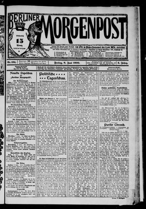 Berliner Morgenpost vom 08.06.1900