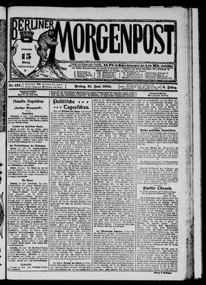 Berliner Morgenpost on Jun 15, 1900