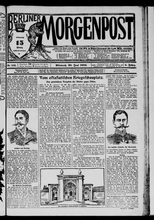 Berliner Morgenpost vom 20.06.1900
