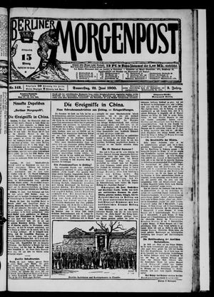 Berliner Morgenpost vom 21.06.1900