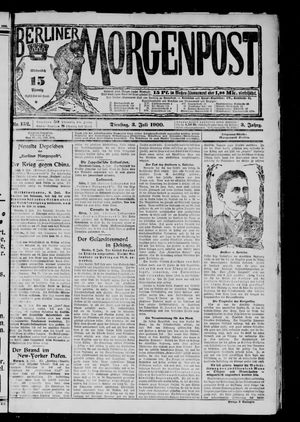 Berliner Morgenpost vom 03.07.1900