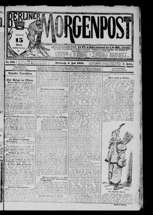 Berliner Morgenpost on Jul 4, 1900