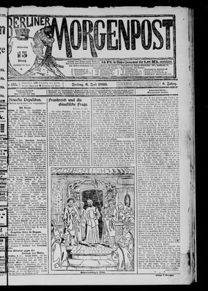 Berliner Morgenpost vom 06.07.1900