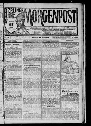 Berliner Morgenpost vom 11.07.1900