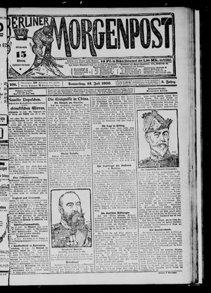 Berliner Morgenpost vom 12.07.1900