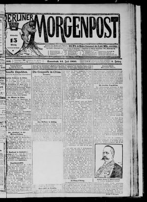 Berliner Morgenpost vom 14.07.1900