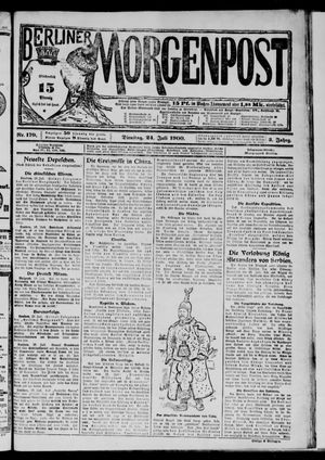 Berliner Morgenpost vom 24.07.1900