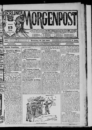 Berliner Morgenpost vom 26.07.1900