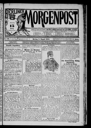 Berliner Morgenpost vom 03.08.1900