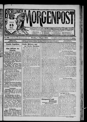 Berliner Morgenpost on Aug 7, 1900
