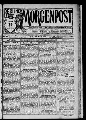 Berliner Morgenpost vom 10.08.1900