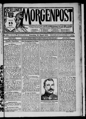 Berliner Morgenpost on Aug 16, 1900