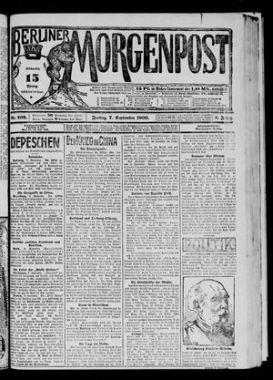 Berliner Morgenpost vom 07.09.1900