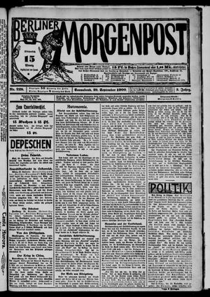 Berliner Morgenpost on Sep 29, 1900