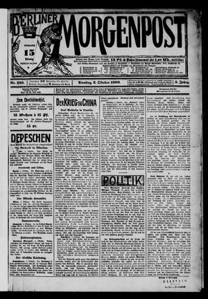 Berliner Morgenpost vom 02.10.1900