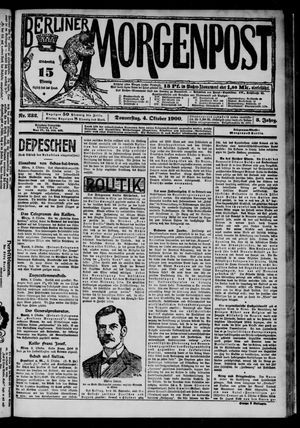 Berliner Morgenpost vom 04.10.1900